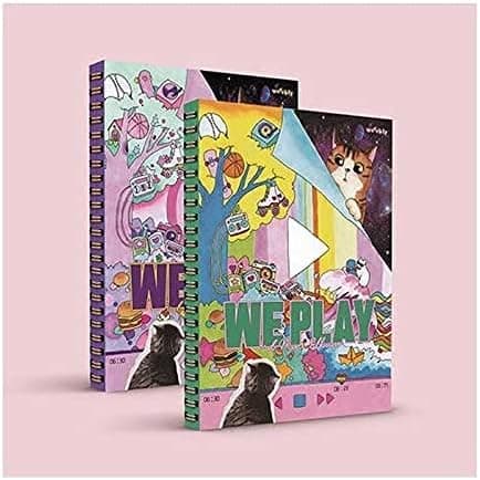 Kakao M WEEEKLY - We Play (3rd Mini Album) Album+Folded Poster+Extra Photocards Set (Jump+UP ver. Set)