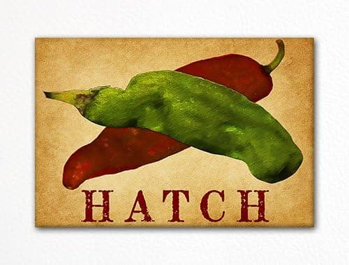 Hatch Chili Peppers Decorative Kitchen Fridge Magnet