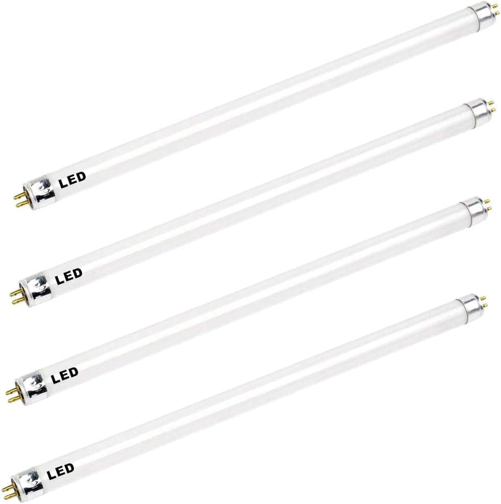 4 Pack T5 21 Inch LED F13T5WW LED Replacement Bulb F13T5 LED 9 Watts 920 Lumens Warm White 3000k F13 T5 13 Watt Bulb