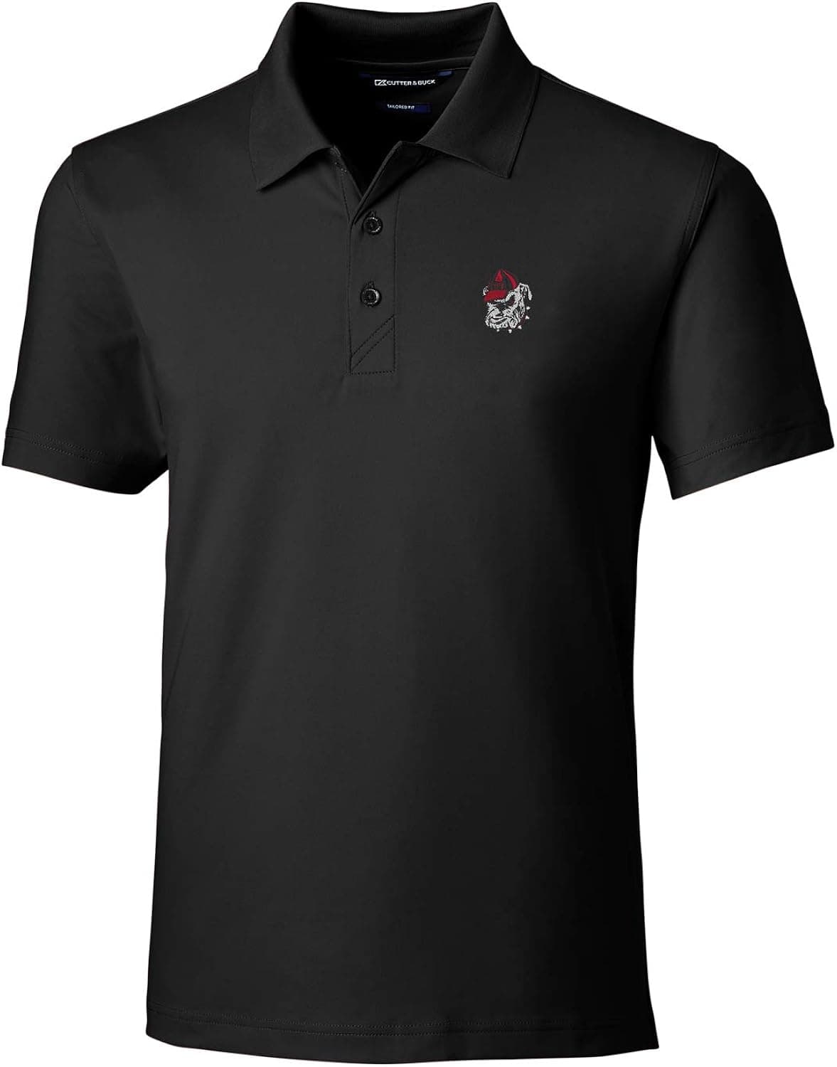Cutter & Buck Men's Short Sleeve Tailored Fit Solid Forge Polo