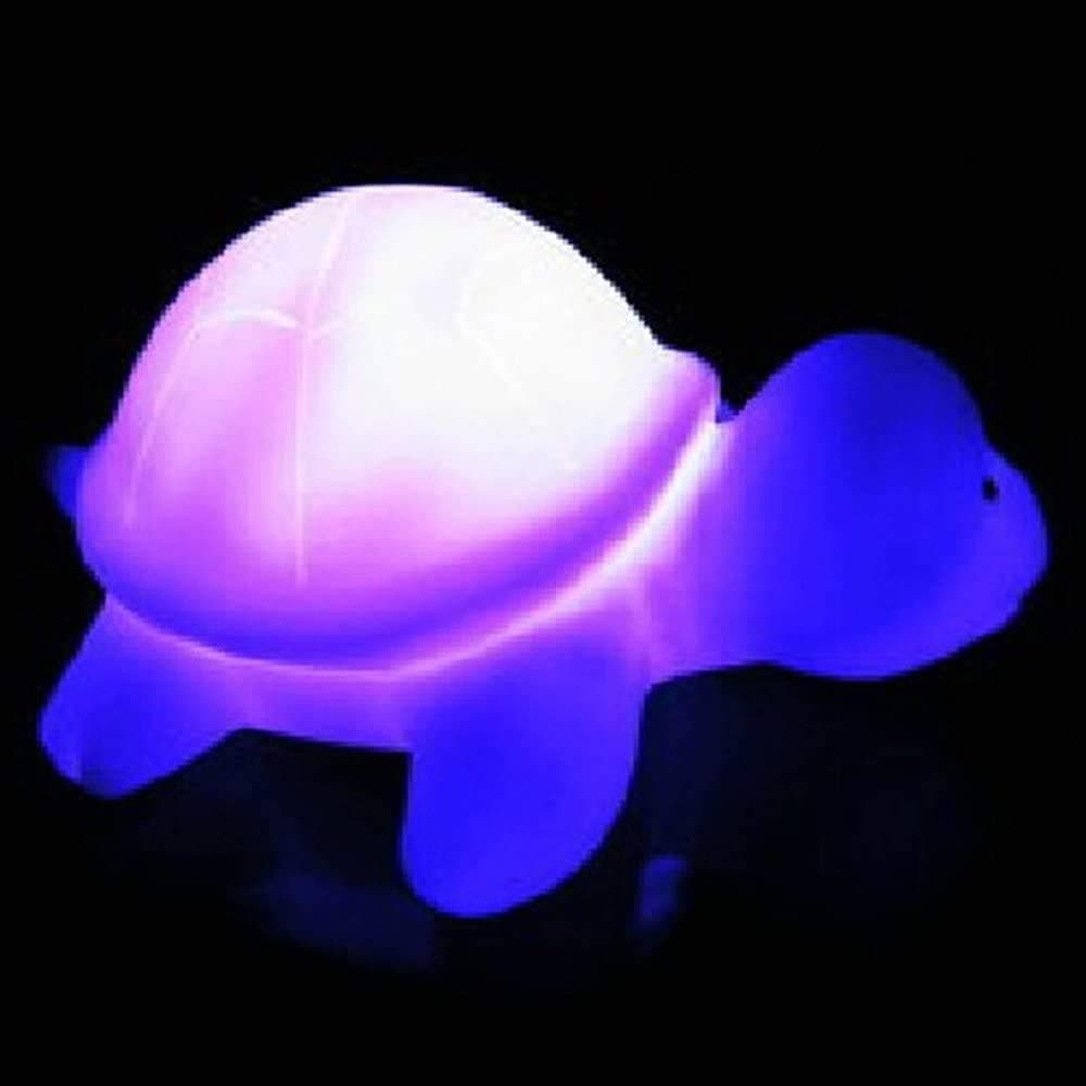 Huayang Chic 7 Colors Changing Turtle LED Night Light Lamp Room Bedroom Decor Kids Gift