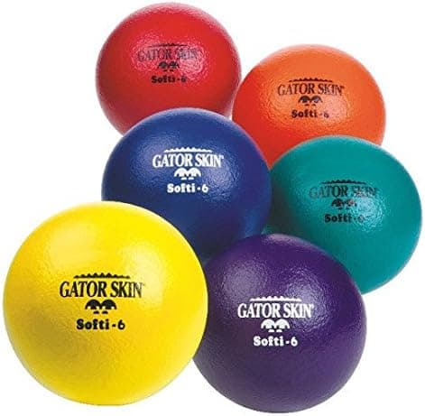 6" Gator Skin® Softi Ball, Blue