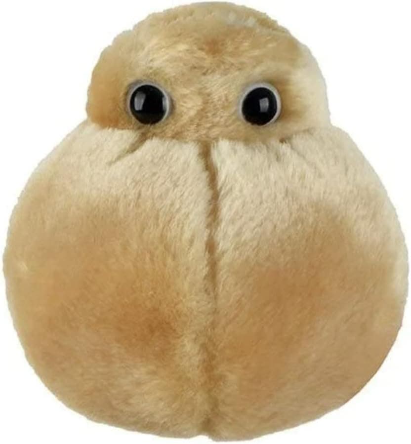 GIANTmicrobes Fat Cell Plush – Learn about Health, Weight Loss and Obesity with this Educational Gift for Friends, Dieticians, Nutritionists, Scientists, Doctors, Fitness and Health Enthusiasts