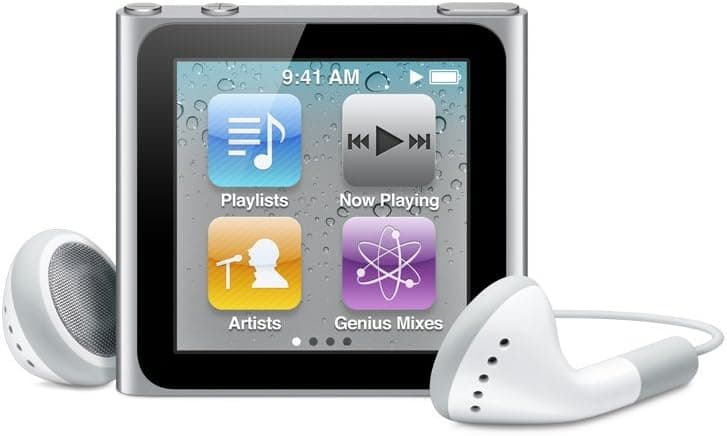Apple iPod nano 8 GB Silver (6th Generation) (Discontinued by Manufacturer)