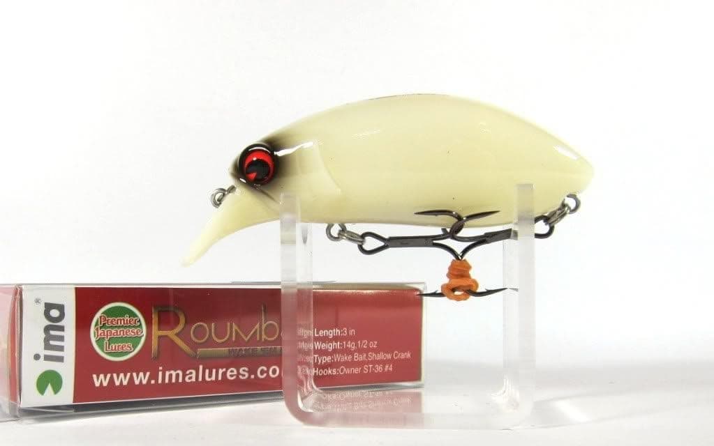 IMA Japan Rattlin Roumba 135 Wake and Shallow Crank Bait (Bone)