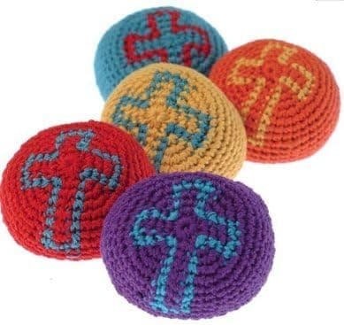 UST (24) Religious Kickballs ~ Inspirational Toy ~