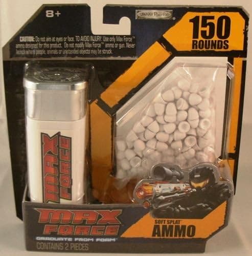 Max Force Soft Splat Ammo 150 Rounds