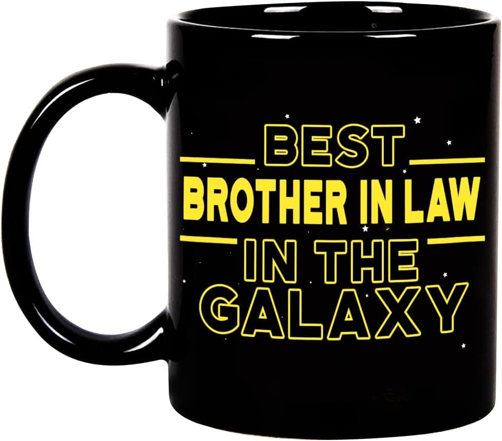 Fatbaby Best Brother-In-Law In the Galaxy Coffee Mug,Funny Father's Day Gifts for Brother In Law,Brother In Law Birthday Gifts Mug