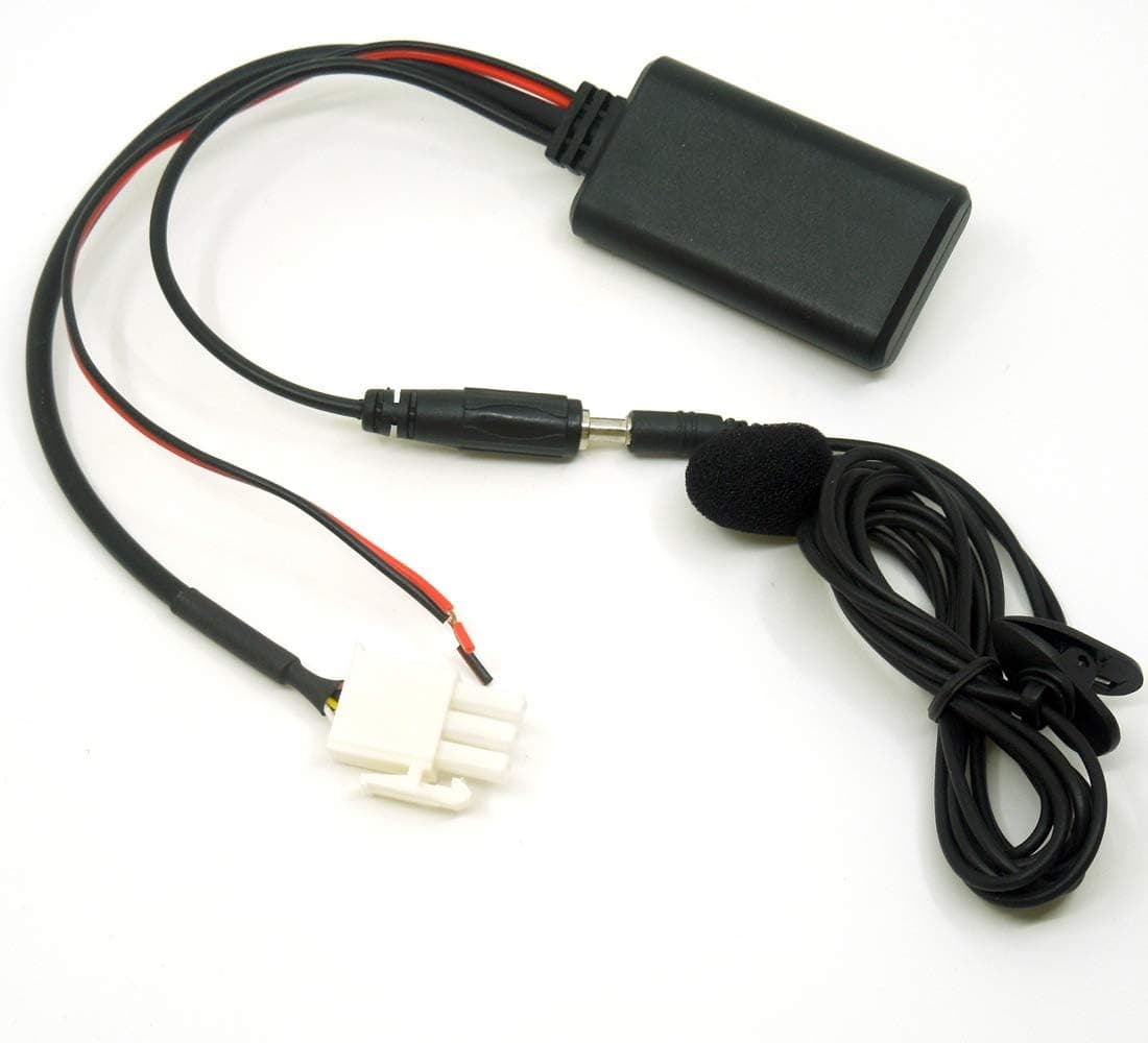 colorparts2016 3 Pin AUX Cable Adaptor Bluetooth Microphone Compatible with Honda Goldwing GL1800 Audio Nav