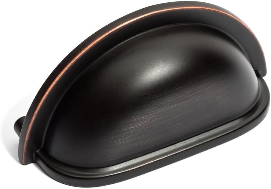 Dynasty Hardware P-80606-12P Cabinet Hardware Bin Pull, Oil Rubbed Bronze
