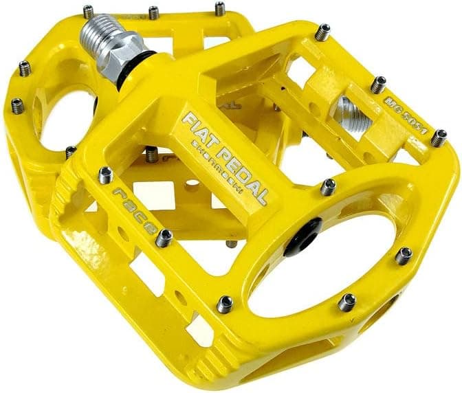 UPANBIKE Magnesium Alloy Bike Pedals 9/16'' Spindle Bearing High-Strength Non-Slip Large Flat Platform for Mountain Bike Road Bicycle