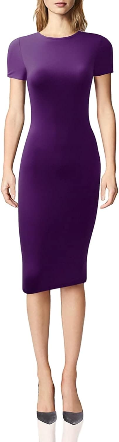 Women's Slim Fit Sandwich Dress Made in USA