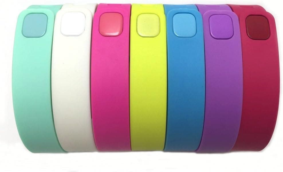 I-SMILE Deluxe Rainbow Pack/Sports Edition Pack/Summer Edition Pack Accessory Replacement Bands with Metal Clasps for Fitbit Flex Bracelet Sport Arm Band (No Tracker, Replacement Bands Only)