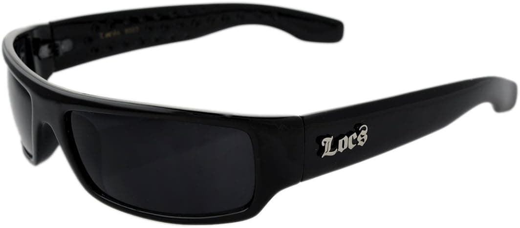 12 LOCS BLACK Hardcore Sunglasses JE3009B