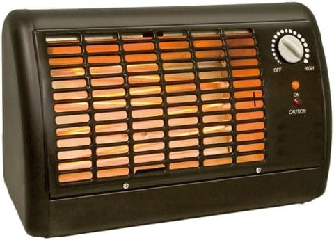 Geneva Industrial Group Westpointe LH-878 1320W White and Gray Radiant Heater
