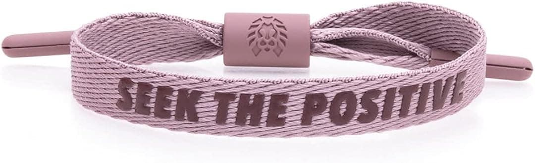 Rastaclat Original Hand Assembled Inspirational Messaging Single Lace Adjustable Bracelets for All Ages Men | Women