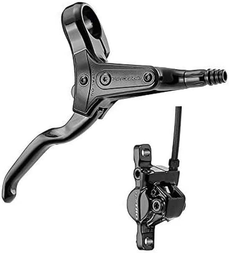Tektro HD-M285 Disc Brake and Lever - Front Hydraulic Post Mount Black