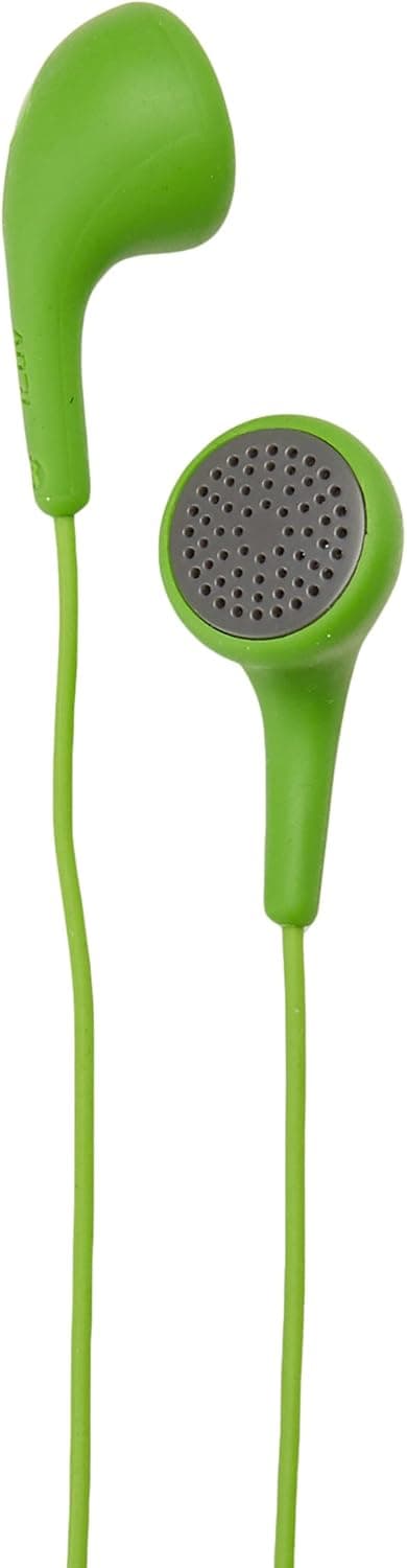 iLuv iEP205GRN Bubble Gum 2 Flexible, Jelly-Type Stereo Earphones - Green