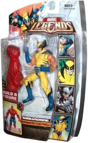 Marvel Legends Exclusive Red Hulk Build-A-Figure Wave Action Figure Wolverine