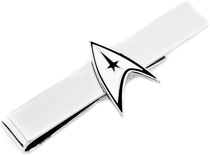 Cufflinks Inc. Star Trek Star Trek Delta Shield Tie Bar, Officially Licensed