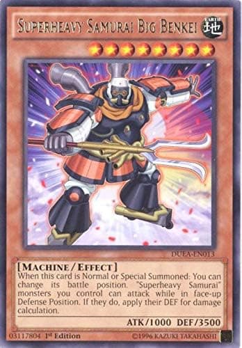 YU-GI-OH! - Superheavy Samurai Big Benkei (DUEA-EN013) - Duelist Alliance - Unlimited Edition - Rare