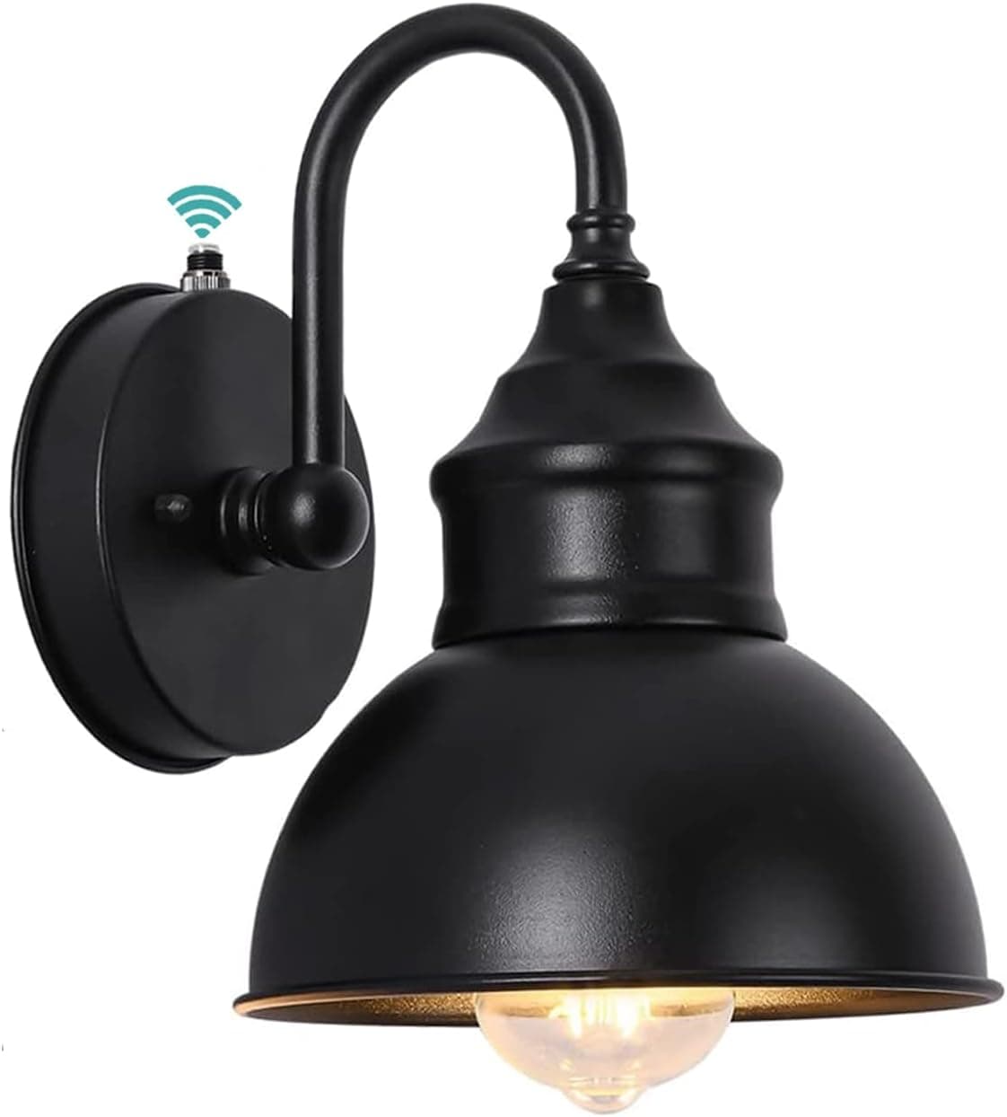 Lzwelcy Outdoor Gooseneck barn Light with Dusk to Dawn. Energy-Saving, Safe, and Classic Outside Light Fixture is More Suitable for a house's Porch and Patio.…