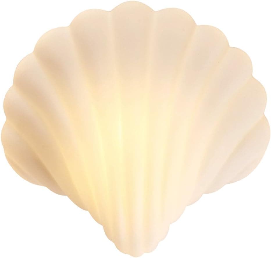 bestsellerStars White Glass Shell Wall Lamp Modern Corridor Bedroom Bedsides Wall Light Balcony Porch Wall Lighting Fixtures