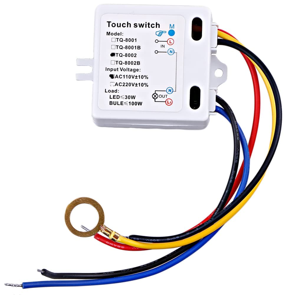AC 110V 4 Way Dimmer Switch Touch Control Sensor Table Desk Light Parts