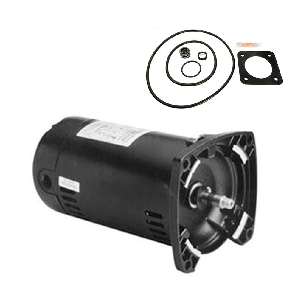 Sta-Rite Dura-Glas .75HP P2RA5D-180L Replacement Motor Kit AO Smith USQ1072 w/GO-KIT-6
