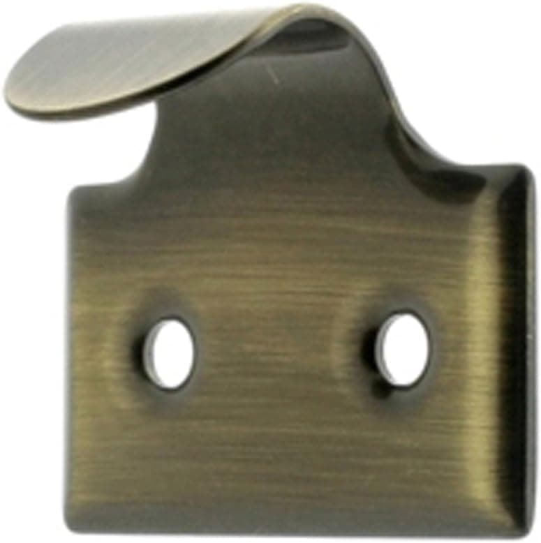 idh by St. Simons 21066-005 Professional Grade Quality Genuine Solid Brass Window Hook Lift, Antique Brass