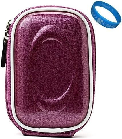 Purple Candy Camera Case Accessory for Nikon Coolpix S3300 S4300 S100 S4100 S3100 S80 S1100pj S5100 S3000 S4000 S1000pj S70 S640 S620 S230 S220 S60 S560 S610 S710 S52c S550 Compact Digital Camera