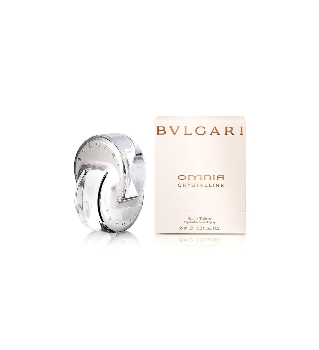 Bvlgari Omnia Crystalline Eau de Toilette Spray for Women, 2.2 Ounce