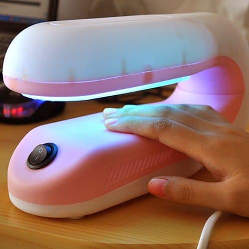U-Style 9W Nail UV Gel Curing Dryer Lamp w/ 360 Rotation Bulb for Manicure/Pedicure