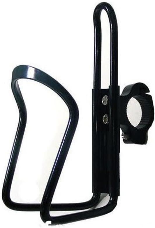 SUPOW Water Bottle Holder Cage - Aluminium Alloy Lightweight Economic Bike Rack Handlebar(Suitable For Handlebar Diameter 1.2-1.4 Inches) Accessory for Bike Bicycle Cycling Outdoor Sports
