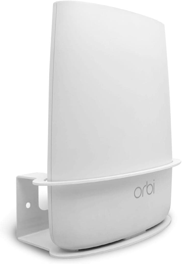 ALLICAVER Wall Mount Holder for Orbi Compatible Wall Bracket Netgear Orbi Sturdy Metal Made Mount Stand Holder for Orbi WiFi Router RBS40, RBK40, RBS50, RBK50, AC2200, AC3000