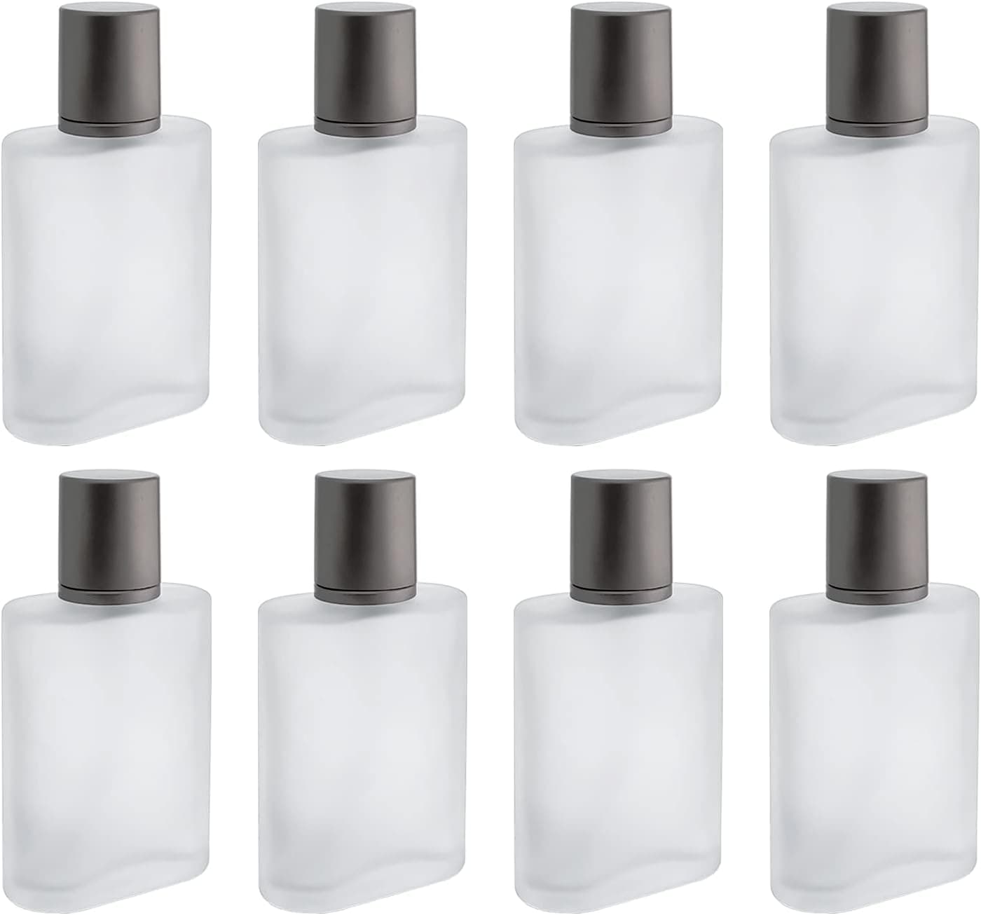 BTSuoYe 8 PCS Empty Frosted Glass Spray Bottle 1 oz,Cologne Perfume Bottles,Perfume Atomizer,Fine Mist Spray.