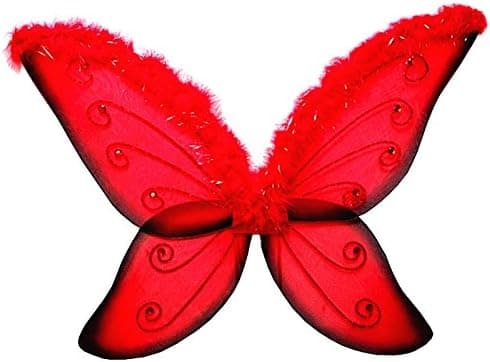 WGI 33" Red Jeweled Fairy Wing