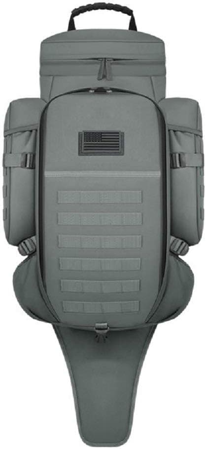 Tactical Assault Rifle Backpack, Molle Webbing, Take Your Gun and Gear Anywhere by East West U.S.A, RT538/RTC538 (Dark Gray)