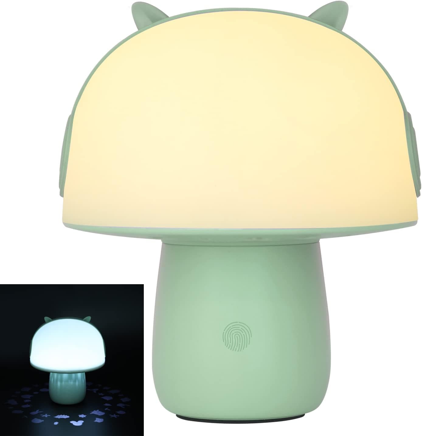 edola Baby Sleep Light, Toddler Projector Night Light, USB Rechargeable Portable Adjustable Brightness Light for Breastfeeding