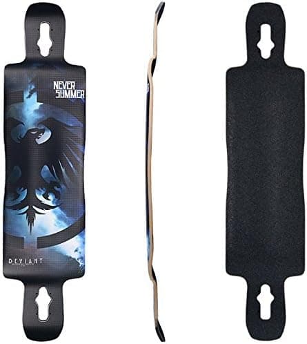 Never Summer Deviant 2016 Longboard Deck with Grip Tape