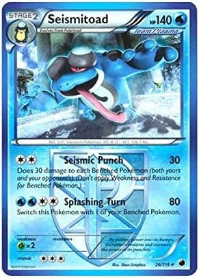 Pokemon - Seismitoad (26/116) - Plasma Freeze