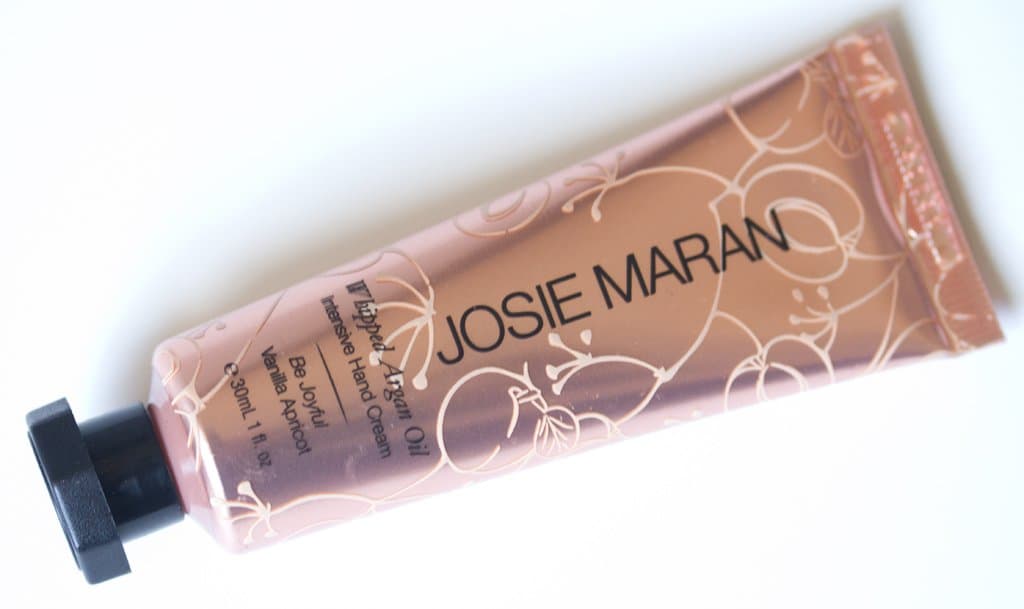 Josie Maran Whipped Argan Oil Intensive Hand Cream (Travel (1oz/30ml), Be Joyful/Vanilla Apricot)