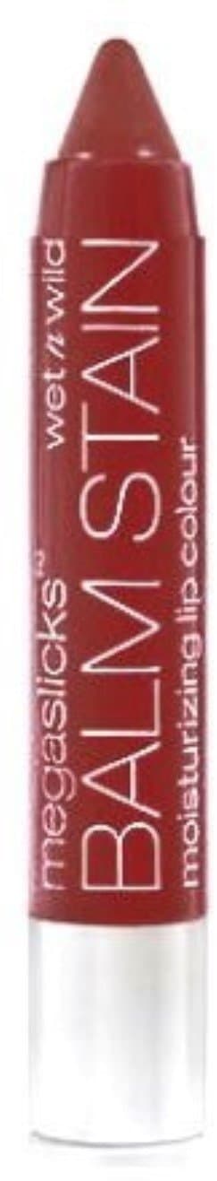 Wet n Wild MegaSlicks Balm Stain Moisturizing Lip Color, Rico Mauve 0.1 oz (Pack of 4)