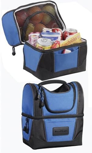 WorkZone Dual Compartment Lunch Cooler Royal 4200-02RYL