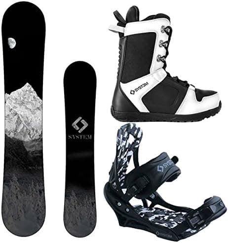 2023 System MTN and APX Complete Men's Snowboard Package