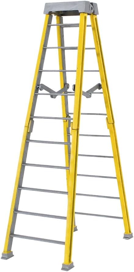 Large 10 Inch Breakaway Yellow Ladder for WWE Wrestling Action Figures
