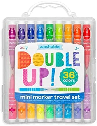 OOLY, Double Up 2-in-1 Mini Markers - Set of 36