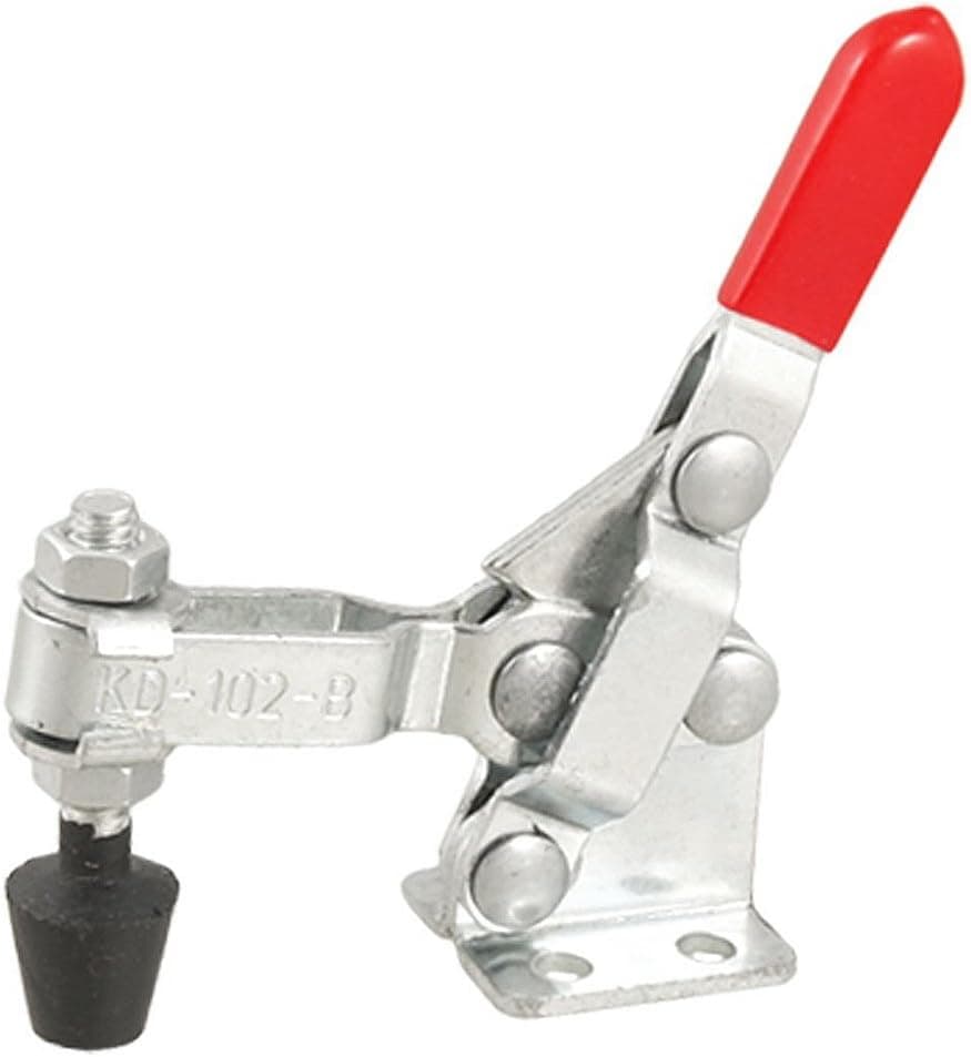 OdiySurveil(TM) 102B 180Kg 397 Lbs Holding Capacity U Shape Bar Vertical Toggle Clamp