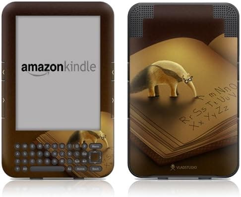 DecalGirl Kindle Skin (Fits Kindle Keyboard) Lettereater (Matte Finish)