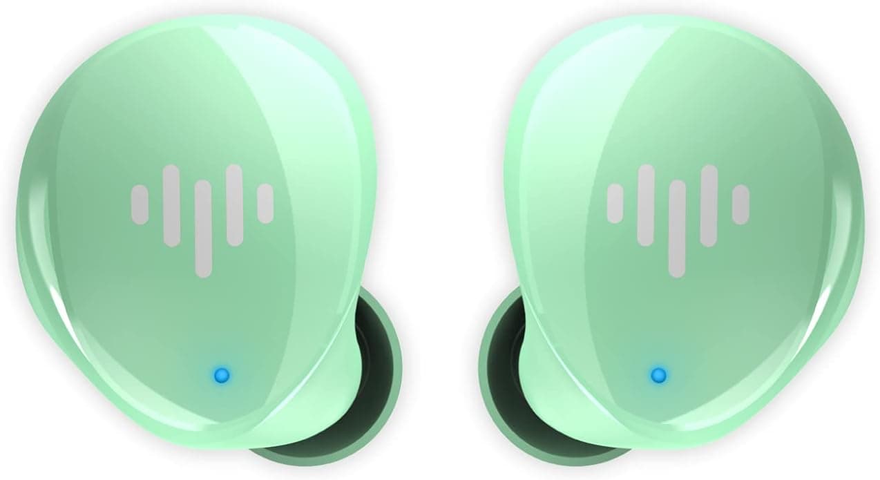 iLuv TB100 Mint Replacement Wireless Earbuds; Includes 4 Ear Tips (X-Small, Small, Medium, Large); Charging Case NOT Included